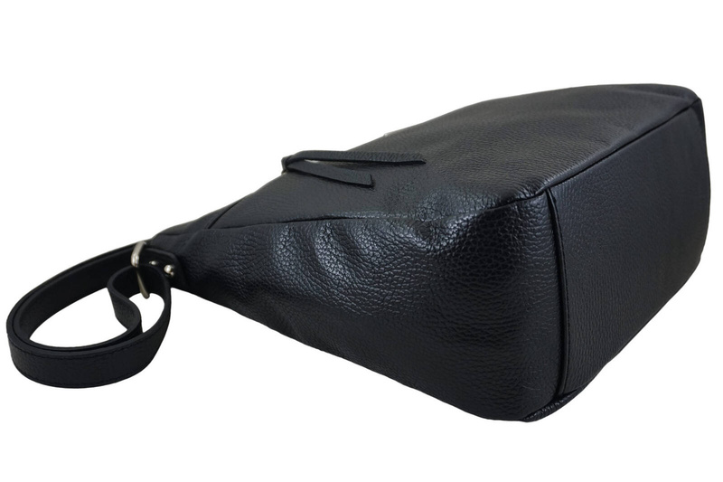 Torebka codzienna skórzana damska - Brązowa jasna