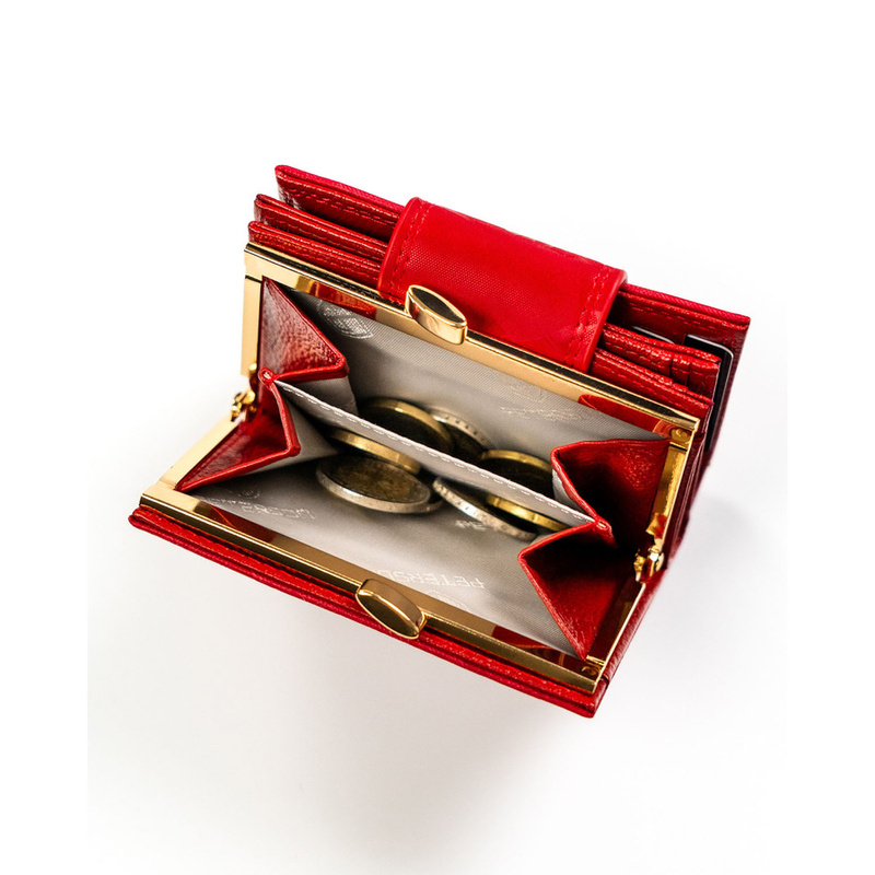 Skórzany damski portfel Peterson PTN PS329-MLF