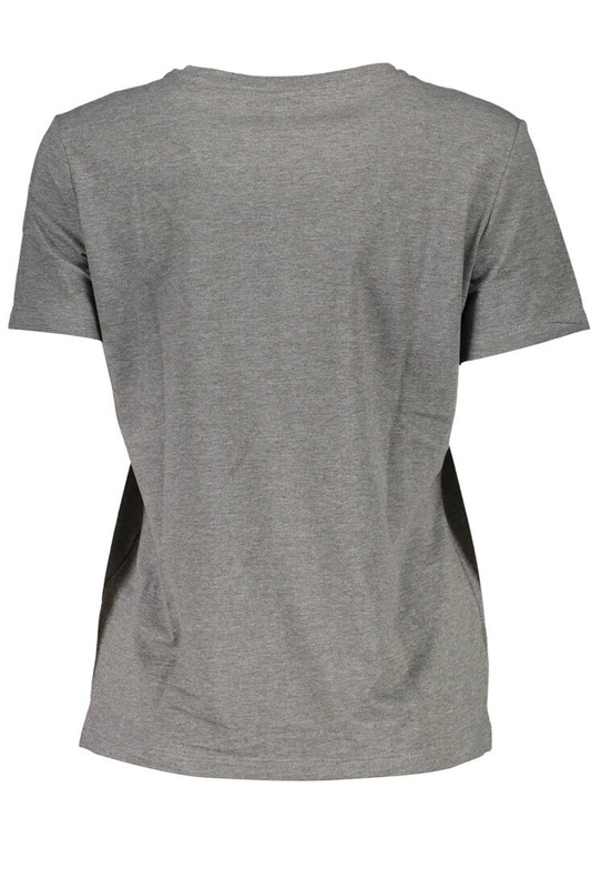 GUESS JEANS T-SHIRT Z KRÓTKIM RĘKAWEM DAMSKI SZARY