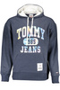 BLUZA TOMMY HILFIGER BEZ ZAMKA MĘSKA NIEBIESKA