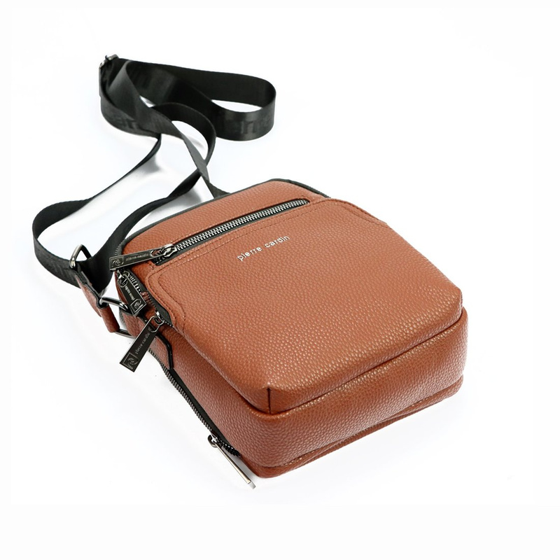 Pierre Cardin męska saszetka miejska torba przez ramię z kieszeniami