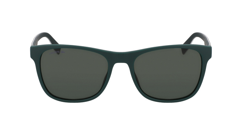 Okulary LACOSTE L6031S-301. Okulary przeciwsłoneczne, Kolor zielony. Mężczyzna.