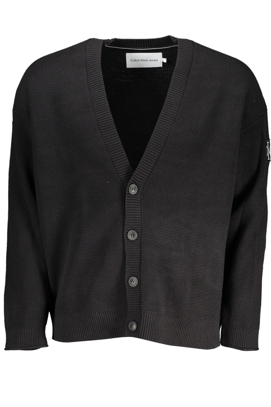 CZARNY bluza na zamek MĘSKI CALVIN KLEIN