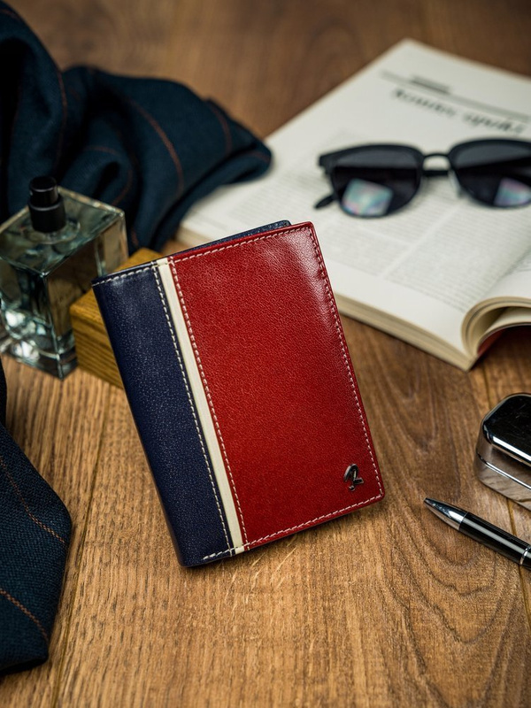 Portfel Skórzany Męski Elegancki RFID Skóra Naturalna Rovicky Duży
