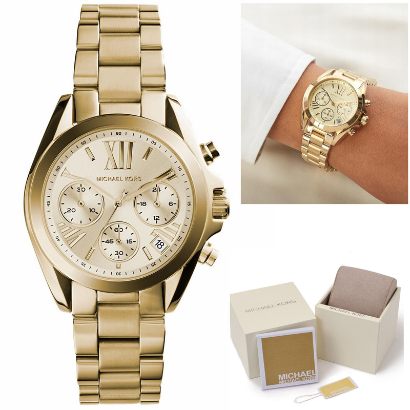 ZEGAREK DAMSKI MICHAEL KORS MK5605 - BRADSHAW (zm517a) + BOX