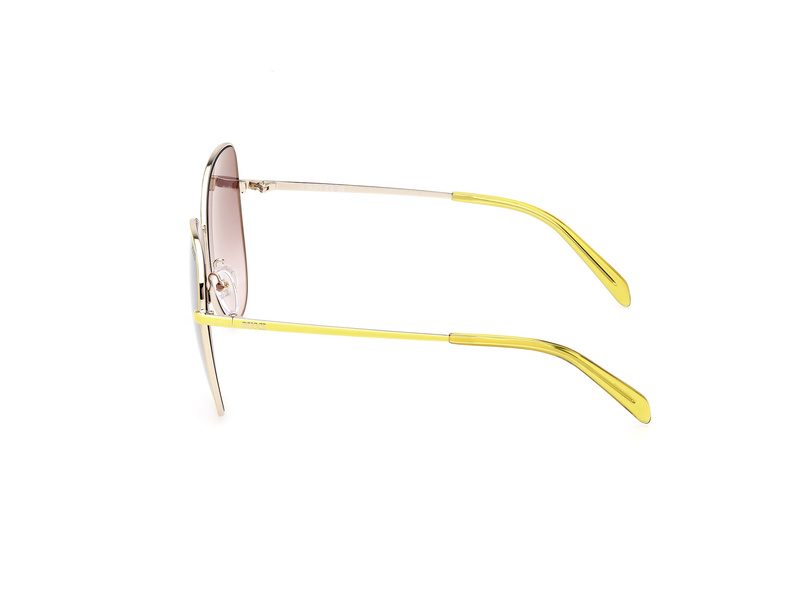 Okulary EMILIO PUCCI EP0207-6141F. Okulary przeciwsłoneczne, Kolor żółty. Kobieta.