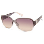 Okulary GUESS GF0411-5801B. Okulary przeciwsłoneczne, Kolor czarny. Kobieta.