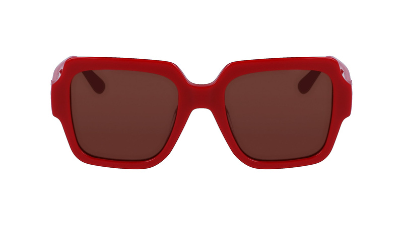 Okulary KARL LAGERFELD KL6104SR-600. Okulary przeciwsłoneczne, Kolor czerwony. Kobieta.
