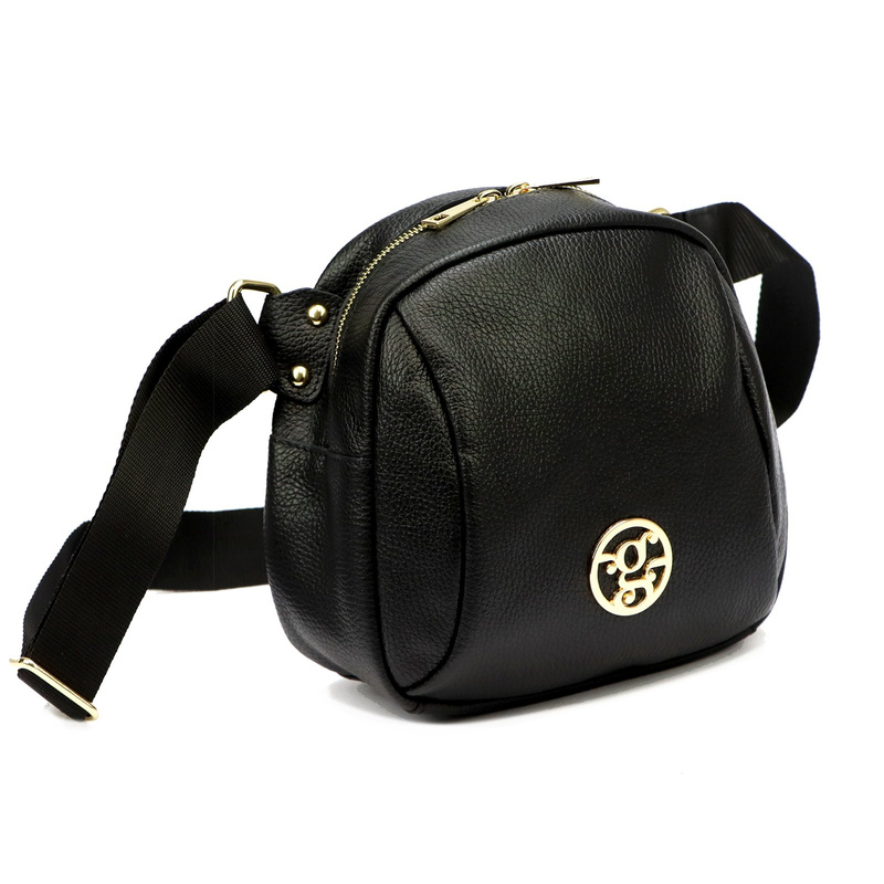 Gregorio mała damska listonoszka skóra naturalna torebka miejska na ramię