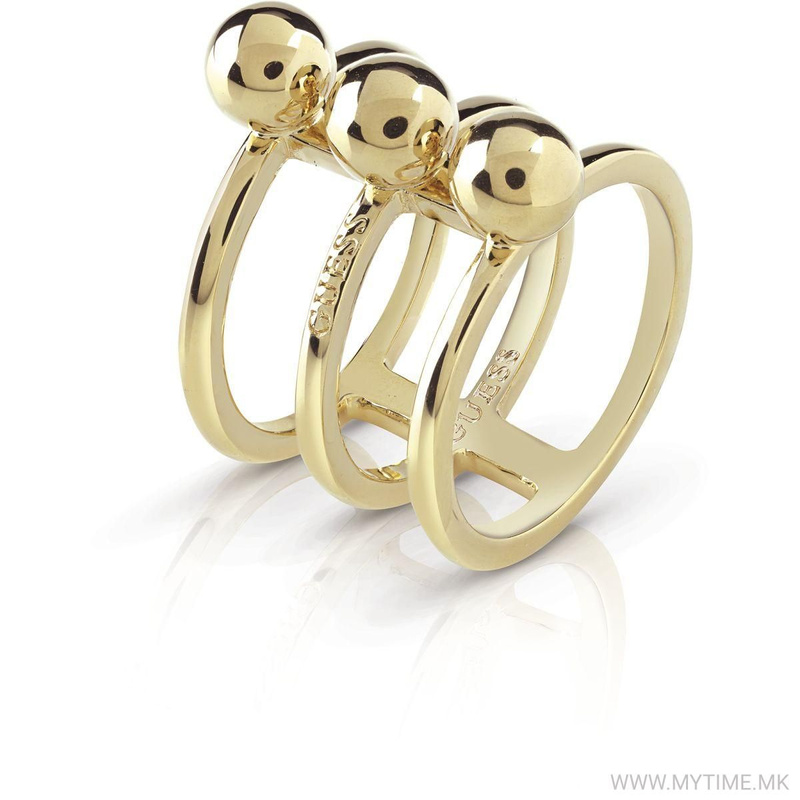 Biżuteria GUESS UBR85016-56. Pierścionek, Kolor złoty. Kobieta.