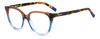 Okulary MISSONI MIS-0100-IPA. Okulary, Kolor niebieski brązowy. Kobieta.