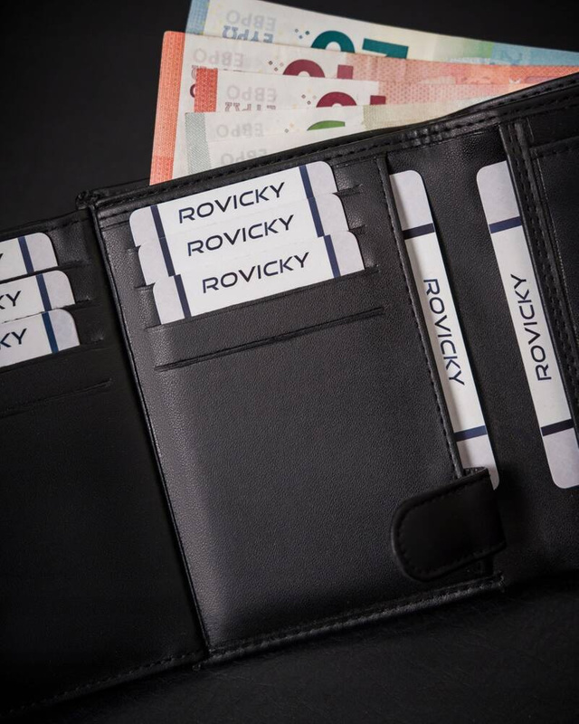 Stylowy Męski rozbudowany portfel RFID 4U Cavaldi