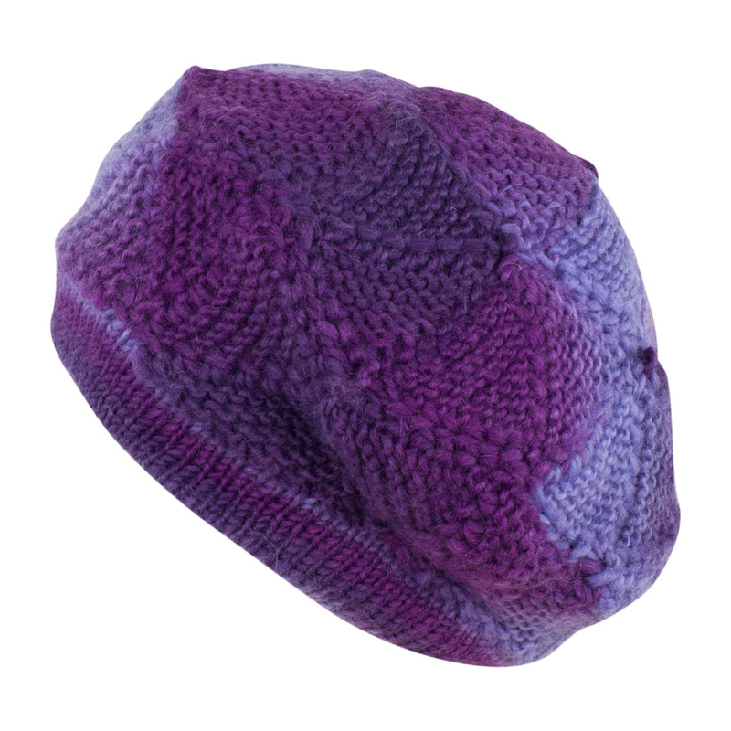 Beret Kolorowa Wełna