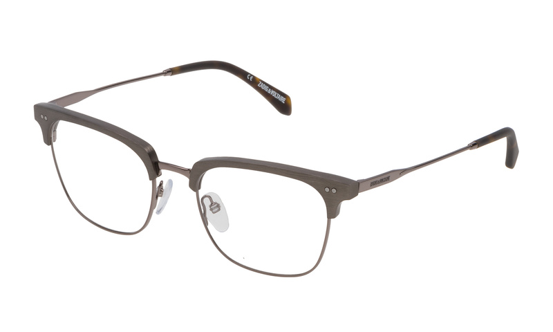 Okulary ZADIG&VOLTAIRE VZV18552568K. Okulary, Kolor Total Shiny Gun. Mężczyzna.