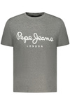 Koszulka m�ska Pepe Jeans z kr�tkim r�kawem, szara