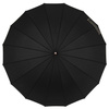 Duży, elegancki parasol rządowy w czarnym kolorze - Peterson