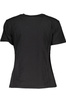 T-SHIRT DAMSKI Z KRÓTKIM RĘKAWEM PATRIZIA PEPE CZARNY
