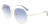 Okulary LONGCHAMP LO161S-705. Okulary przeciwsłoneczne, Kolor złoty. Kobieta.
