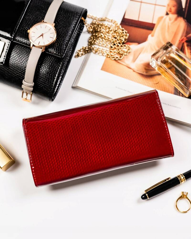 Skórzany damski portfel Peterson PTN 42122-SBR