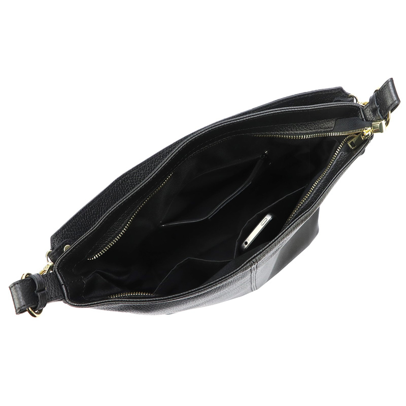 Gregorio pojemna damska torebka na ramię skóra naturalna shopperbag