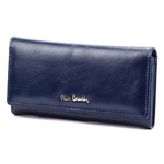 Klasyczny podłużny damski portfel od Pierre Cardin