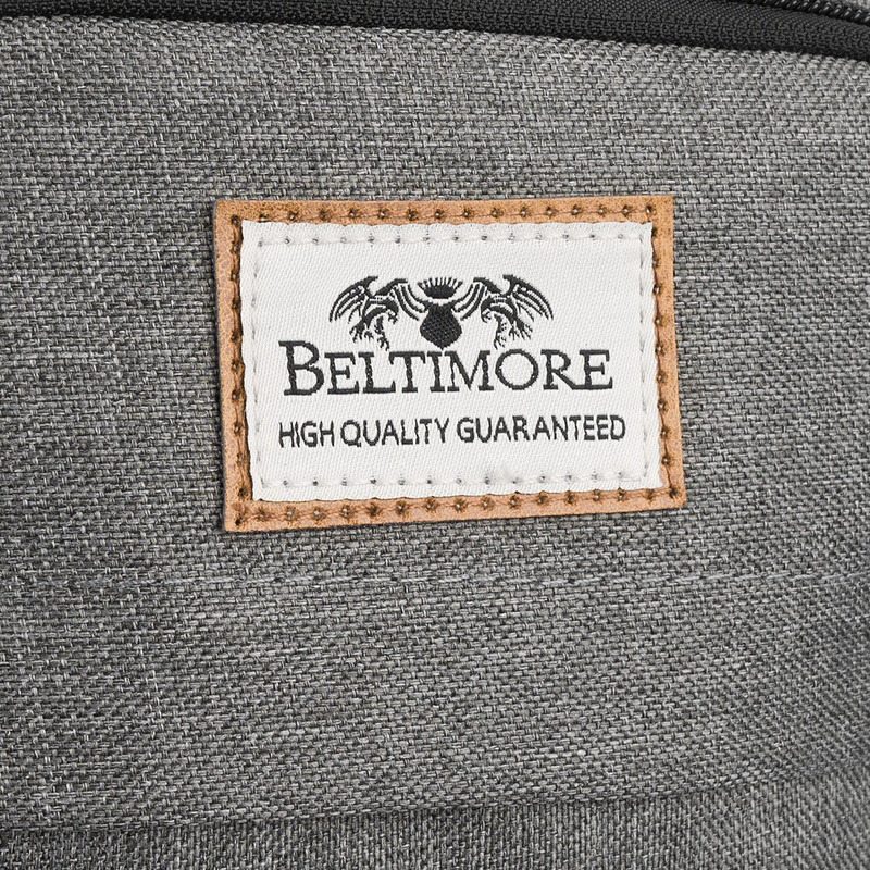 Plecak torba mały bagaż pojemny do samolotu kabinówka lotnicza Beltimore jasno szary TOK-T