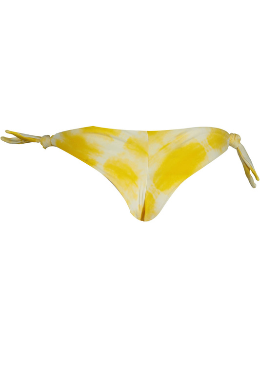 KOMBINEZON KĄPIELOWY KARL LAGERFELD BEACHWEAR DAMSKI DÓŁ ŻÓŁTY