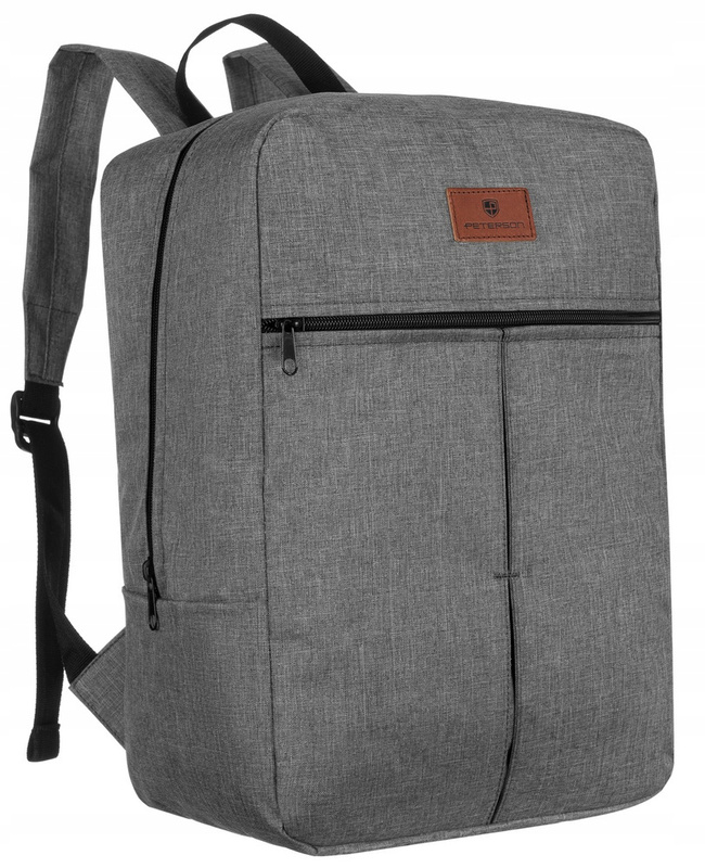 Materiałowy plecak męski Peterson PTN GBP-10