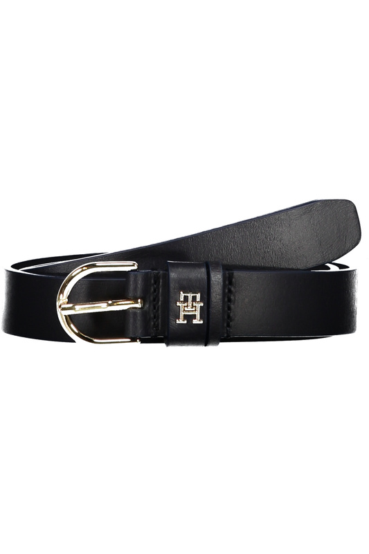NIEBIESKI SKÓRZANY PASEK TOMMY HILFIGER DAMSKI