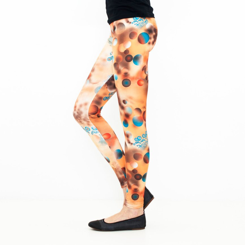 Legginsy Universe of flowers