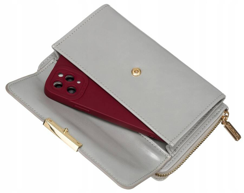 Elegancka mini torebka-portfel w jednym 4U Cavaldi