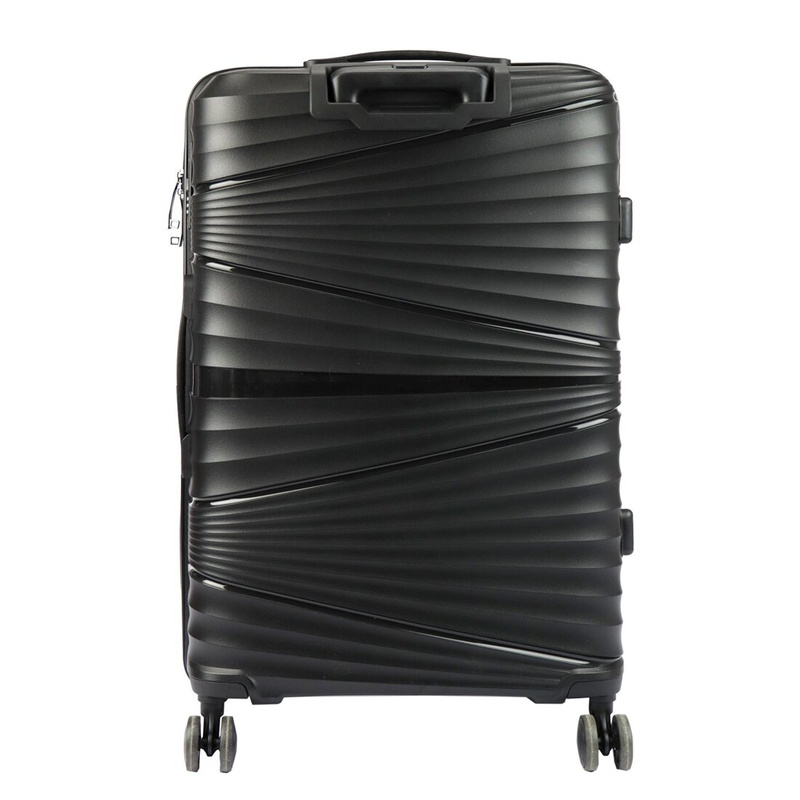 Jony zestaw trzech walizek podróżnych na kółkach z kosmetyczką ABS