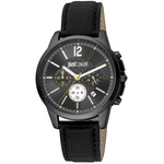 Zegarek JUST CAVALLI JC1G175L0245. Kwarcowy, Kolor czarny. Mężczyzna.