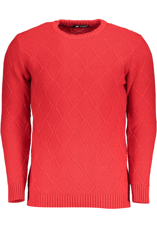 CZERWONY SWETER MĘSKI WIELKIEGO AMERYKAŃSKIEGO