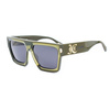 Okulary JUST CAVALLI SJC107V5802GN. Okulary przeciwsłoneczne, Kolor zielony. Unisex.