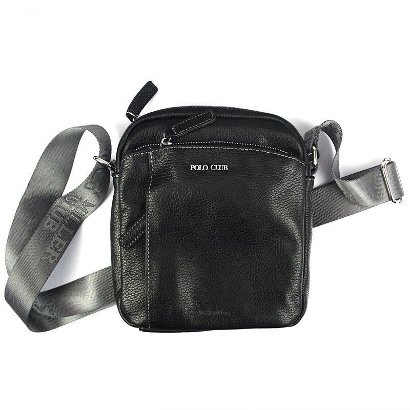 Harvey Miller Polo Club saszetka miejska torba na ramię skóra naturalna