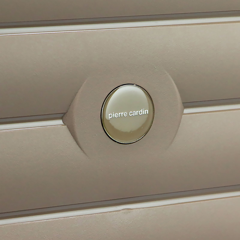 Mocna walizka damska z ABSu Pierre Cardin 2401 JOY05 x3 Z