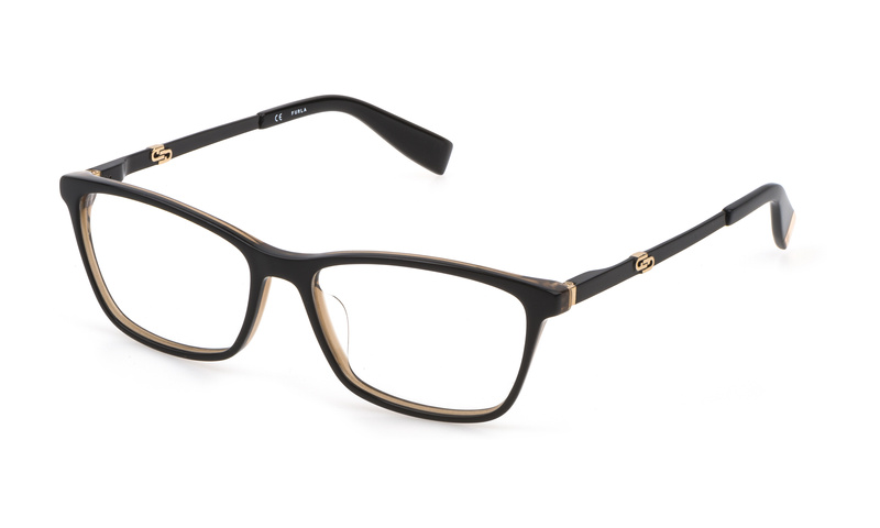 Okulary FURLA VFU494-5409LM. EYEGLASSES, Kolor brązowy. Unisex.