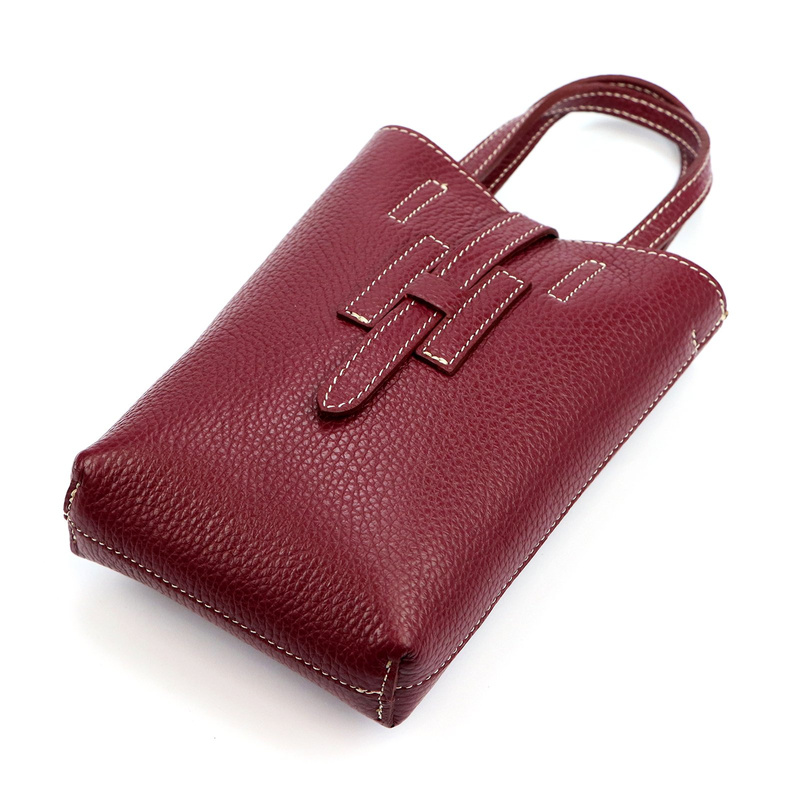 Luka damska skórzana listonoszka torebka do ręki Mała zgrabna i stylowa