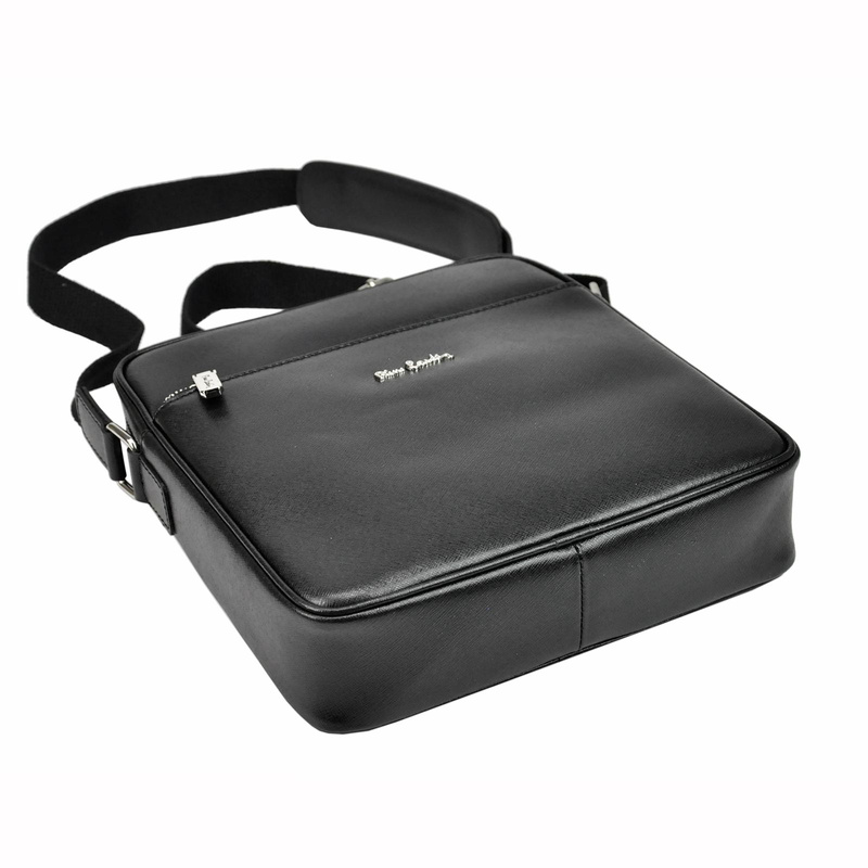 Pierre Cardin Skórzana damska torebka przez ramię listonoszka saszetka