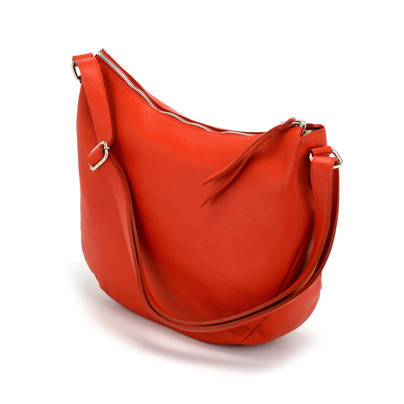 Pierre Cardin damska listonoszka na ramię skóra naturalna pojemna torebka