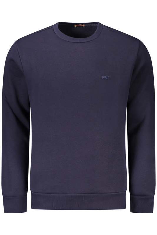 BLUZA Z KARABINEM BEZ ZAMKA MĘSKA NIEBIESKA