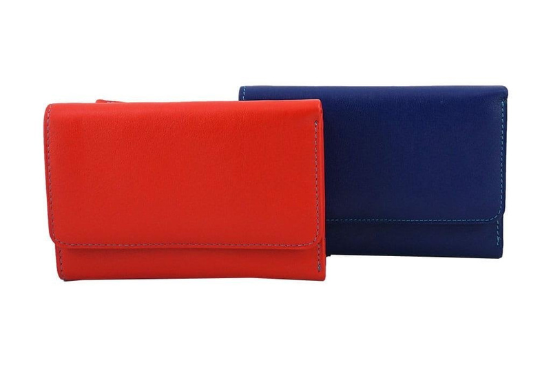 Barberini's klasyczny portfel damski - Granatowy