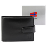 Skórzany męski portfel Nordee SLANGE 8806A