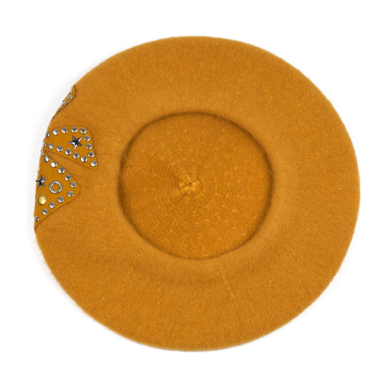 Beret Kaszmirowa Błyskotka