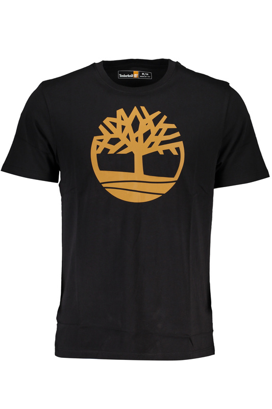 T-SHIRT MĘSKI Z KRÓTKIM RĘKAWEM TIMBERLAND CZARNY