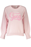 RÓŻOWY SWETER DAMSKI GUESS JEANS