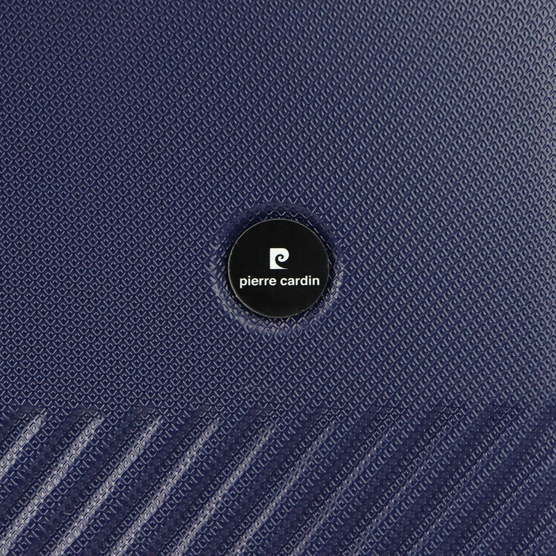 Pierre Cardin zestaw trzech walizek na kółkach ABS podróżne zamek na kod