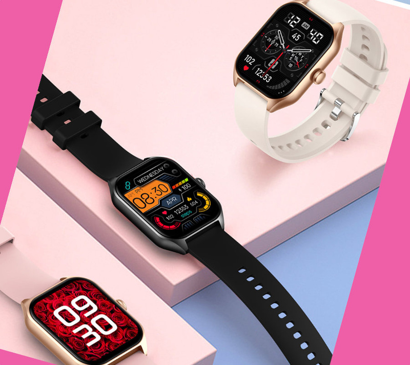 SMARTWATCH UNISEX Rubicon RNCF03 - ROZMOWY BLUETOOTH, ALWAYS ON DISPLAY (sr049a)