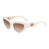 Okulary LIUJO LJ800S5418102. Okulary przeciwsłoneczne, Kolor biały. Kobieta.